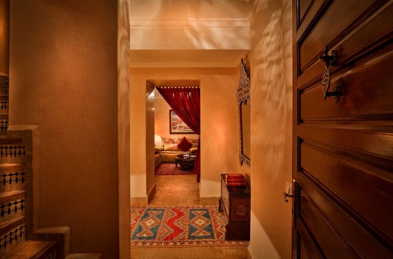 Riad Kniza Marrakesh Ngoại thất bức ảnh A guest room at the hotel